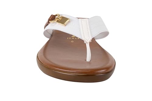 Image of ITALIAN Shoemakers Vale Low Wedge Thong Comfort Sandal for Women