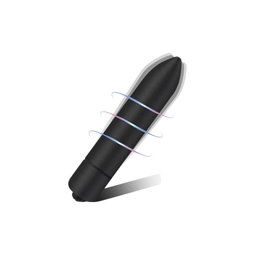 Mini Vibrator Bullet Vibrators for Women Sex Toys 10 Speed Vibrator Viberator with Angled Tip for Clitoral Stimulation G-spot Stimulator Nipple Teasing for Couple Battery Control(Not Included)