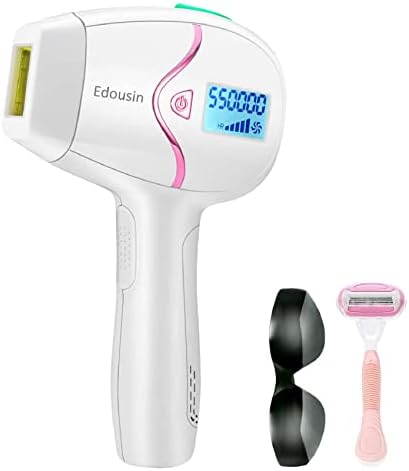 Laser Hair Removal Device - Hair Remover Laser Machine for Women - Painless Hair Removal for Face and Body – Permanent Hair Removal – Ergonomic Design for Easy Use – Laser Hair Removal for Smooth Skin