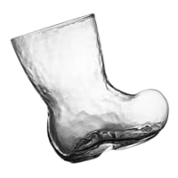 VICASKY 380ml Boot Glass Cup Creative Beer Boot Glass for Parties for Home Use for Christmas Celebrations and Party Favors