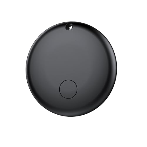 Smart Air Tracker Tag Android, 1 Stück, funktioniert mit der Google Find Hub App, Akku Lebensdauer eines Jahres, IP68 Wasserdicht, für Schlüssel/Geldbörse/Koffer, Schwarz
