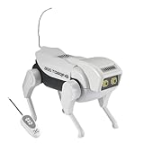 Genérico Remote Control Robot Dog Toy - 5.9 Inches Intelligent Robot Dog | ABS Remotely Controlled Robotic Puppy Can Spray Water, Dance and Walk for Kids Boys Girls Friends