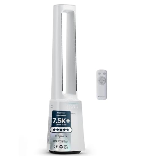 Pro Breeze® OmniAir Bladeless Tower Fan