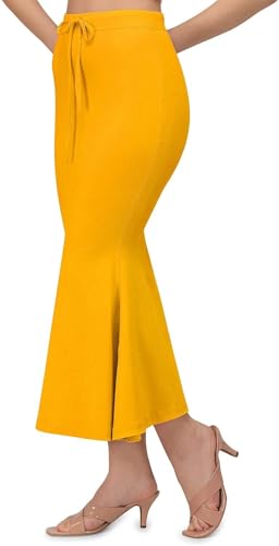 Image of Women's Perfect Curvy Look Saree Shapewear (Fish Baby Pink 2XL S90)