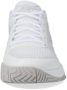 Skechers Men's Viper Court-Athletic Indoor Outdoor Pickleball Shoes with Arch Fit Support Sneaker, White 2, 11.5 | Image 5