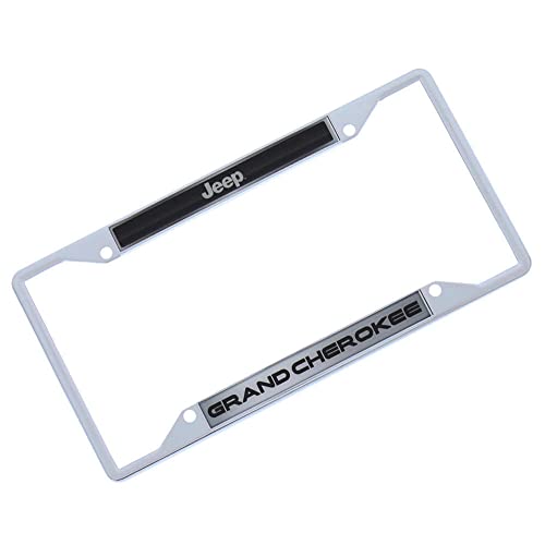 Eurosport Daytona - Compatible with Jeep Grand Cherokee License Plate Frame