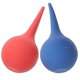 SOESFOUFU 2 Stück Ohrspülpumpe 75ml Saugnapf Ohrball aus Weichem Silikon...