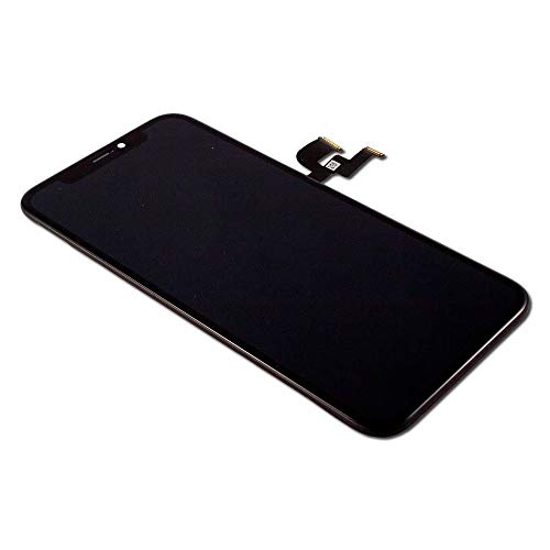 for iPhone X 5.8 inch 10 LCD Touch Screen Replacement Display Digitizer Compatible with Model A1865 A1901 A1902 with Repair Tools Waterproof Adhesive in Black
