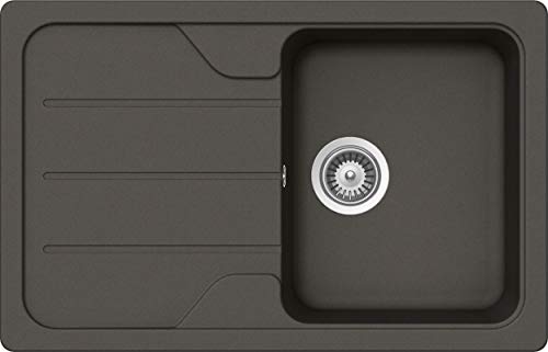 SCHOCK Évier de cuisine Formhaus D-100S - En granit - 80 x 50 cm