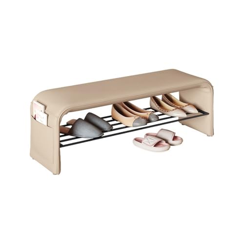 Solution de rangement élégante pour chaussures dans le salon