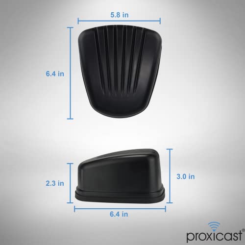 Image of Proxicast 5-in-1 Pro-Grade Low-Profile 2x2 MIMO 4G /5G + Wi-Fi + GPS Screw Mount Combination Vehicle Antenna Compatible with Cradlepoint, Digi, Peplink and Other Modems /Routers (Gibraltar ANT-510-221)