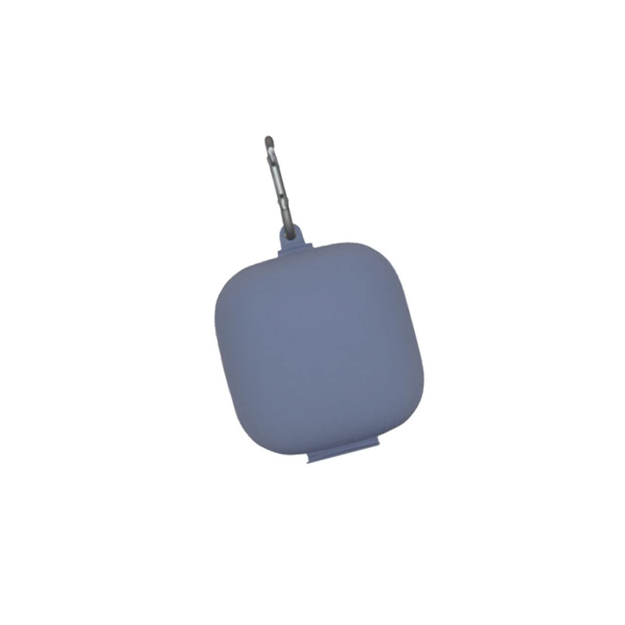 DOITOOL Estuche para Auriculares con Hebilla De Metal 3 Unidades Color Gris Protector De Silicona