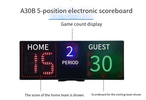 Cronómetro Digital LED portátil para marcador deportivo miniatura 2