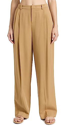 Vince Women's Drop Waist Pleated Trousers