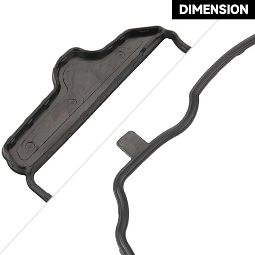 Image of Engine Valve Cover Gasket with Grommets Kit - Compatible for GMC Acadia - 3.6L V6 3564cc 217cid 2007-2008 - Replace Part VS50726R