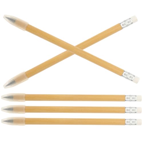 Lápices de madera SHINEOFI sin tinta, set de 5 piezas miniatura 1