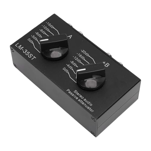 Atenuador de sonido pasivo de doble canal con control de senal regulable 5