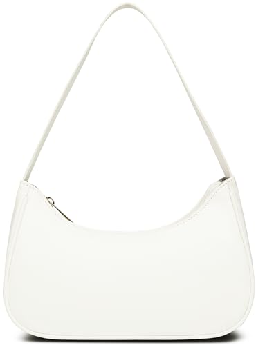Image of Afashor Shoulder Bags for Women Vegan Leather Hobo Sling Tote Handbag Retro Clutch Purse with Zipper Closure