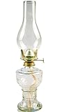 Vintage Glass Oil Lamp Lantern
