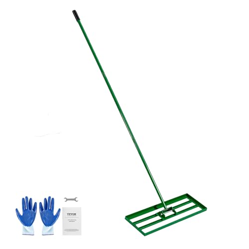 Rastrillo nivelador para césped VEVOR 30x10 pulgadas miniatura 1
