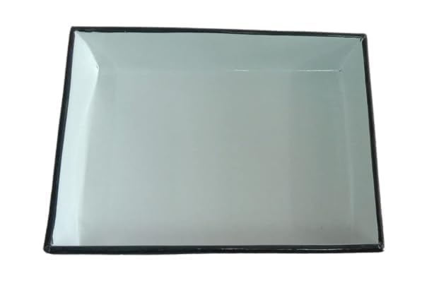 Enamel Rectangular Tray, 12"X18", 30x30.48x2 cm, Modern, Oven & Dishwasher Safe, Iron, Specialized for Laboratory/Medical Use-image-17