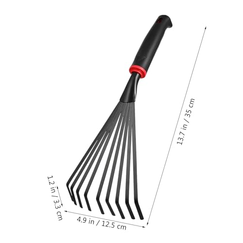 VANZACK 2pcs Metal Garden Hand Rakes mini miniatura 5