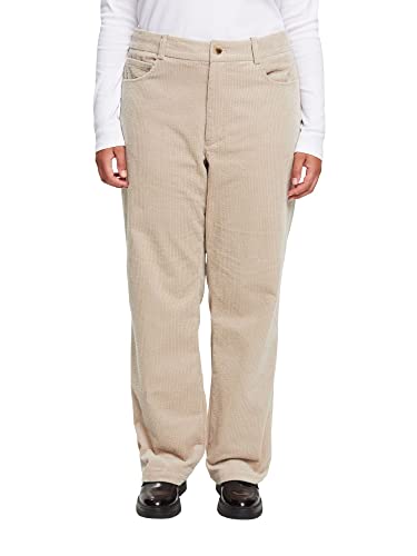 ESPRIT Damen 092ee1b343 Hose, 260/Light Taupe, 36W / 28L EU – Ansicht 1