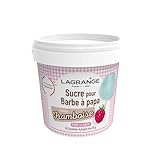Sucre à barbapapa Framboise 500 g ( Lot de 6)