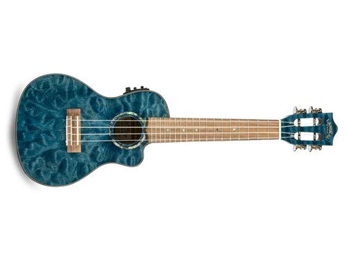 4-String Ukulele, Sand,Blue,Chrome (QMBLCEC)