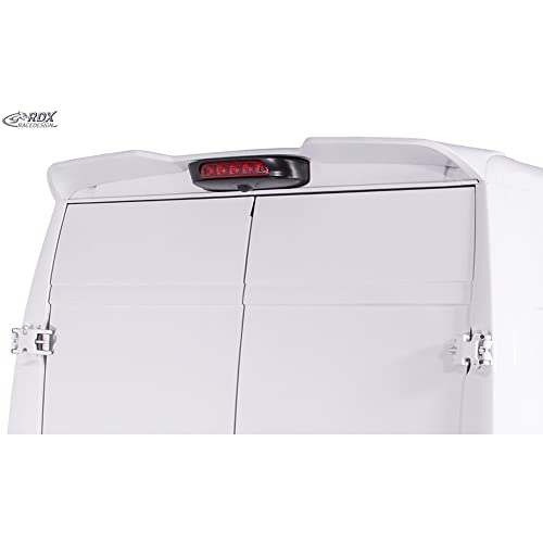 RDX Racedesign Dachspoiler kompatibel mit Citroën Jumper 2003- / Fiat Ducato 2003- / Opel Movano 2022- / Peugeot Boxer 2003- (H2) (PU), Unlackiert