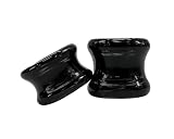 Penisring Sex Toyset Herren,Cockringe für Männer,Silikon Penisring Hodensack Ring,Cockring Penis Ring Cock Ring,Sex Spielzeug für die Männer Paare,Hodenstrecker Ballstretcher (Schwarz)