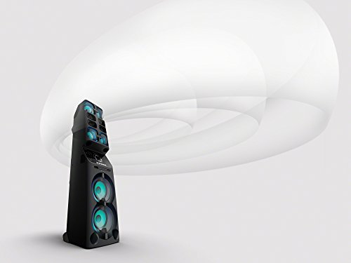 Image of Sony Onebox MHC-V90DW 1.0 Channel Wireless Bluetooth Speaker (Black)