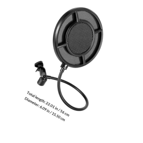 Protection de microphone YARNOW pour diffusion et filtre d'enregistrement studio - 2