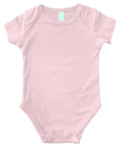 Circular Custom Baby Short Sleeve Bodysuits ULTRA SOFT Cotton Add Your Text for Baby Girl & Baby Boy3