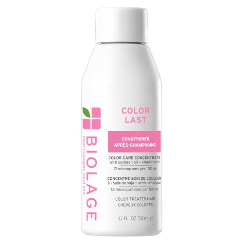 Biolage Color Last Conditioner | Color Safe Conditioner | Helps Maintain Depth & Shine | For Color-Treated Hair | Paraben & Silicone-Free | Vegan| Cruelty Free | 1.7 Fl. Oz