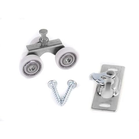 Johnson Hardware Sliding Door/Pocket Door Hanger Ball Bearing 1125-1 Inch Wheel, 200 lb Capacity Cover