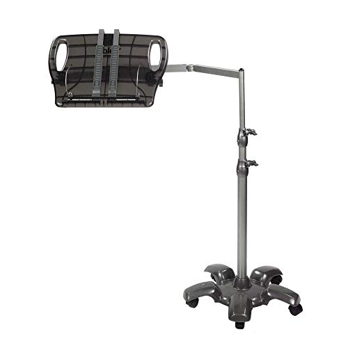 The Hold It All In One Laptop Stand, Ipad Stand, Tablet Stand, Book Stand and Phone Stand/Holder, Floor Standing Desk Hands Free Reading, eReader, Books and Tablets Mount, Adjustable For Bed Sofa Desk