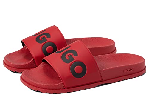 Image of HUGO mens Big Logo Slide Sandals