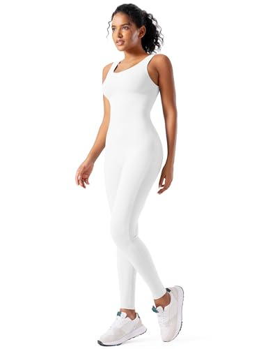 Women Rompers Jumpsuits Leotards Bodysuit One Piece Tank Top Outfit Tummy Control Workout Jumpers Body Suits