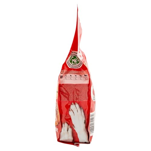 Frolic Complete Leckerli für Hunde, Trockenfutter mit frischem Geflügelgeschmack, 4 Beutel à 1,5 kg