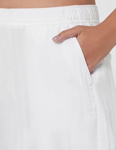 Image of Gap Women Solid Relaxed Fit Full Length Trousers
