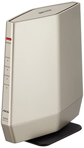 バッファロー 無線ルーター Wi-Fi 6E 11ax 6GHz AXE5400 315tQL3FvgL.jpg