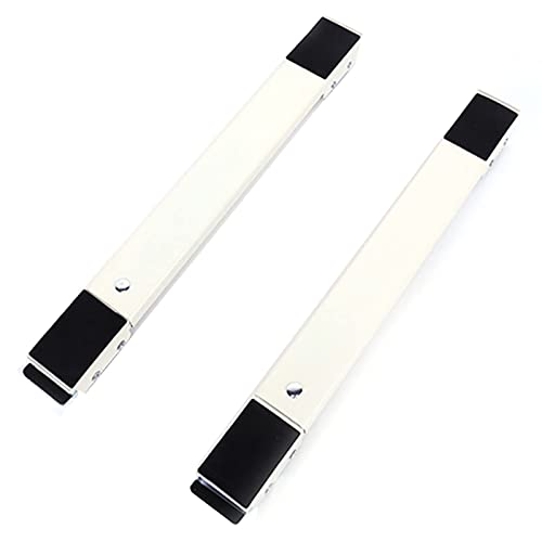 YNIYUJKL Soporte para Lavadora, Base Móvil para Frigorífico Y Secadora, Pedestal Ajustable Antideslizante con 24 Ruedas De Goma con Freno, Carga Máxima 300 Kg, Color Bl,White