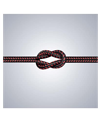 Image of iBall 100W Type-C to Type-C Braided Charging Cable, Fast Charging 20V 5A, 1.5 m, Black + Red