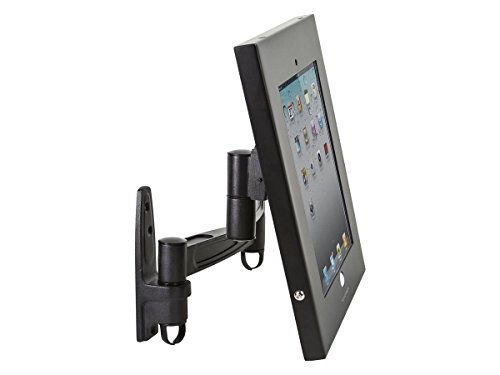 Monoprice Tablet Wall-Articulating Mount & Enclosure w/Anti-Theft Function Apple iPad Holder, Lockin - //coolthings.us
