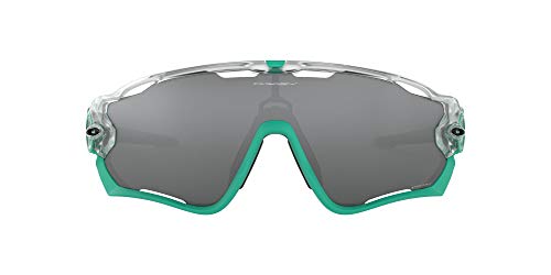 OAKLEY Jawbreaker OO9290 Gafas de sol para Hombre, Transparente/Mate/Verde