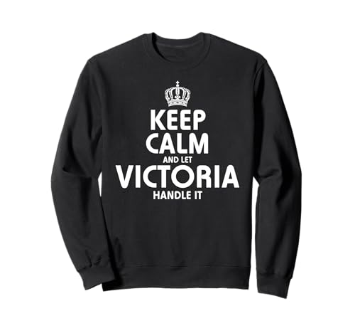 Keep calm VICTORIA T�V���c �p�[�J�[ �X�E�F�b�g�V���c �M�t�g �g���[�i�[