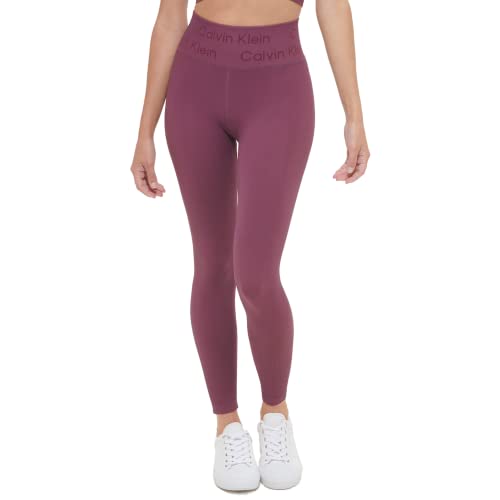 Calvin Klein Performance Women's Textured Knit 7/8 Active Leggings