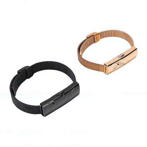 MENDUNER Pulsera Inteligente de Seguimiento de Actividad Física para Parejas, Más de 170 Modos Deportivos, Rastreador de Actividad a Prueba de Agua IPX8 con Alertas de Llamadas, Monitor
