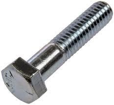 M6-1.00x35 MM (PT) Hex Head Cap Screw (HHCS) Class 10.9 ASME, Plain (Metric) (Quantity: 100)
